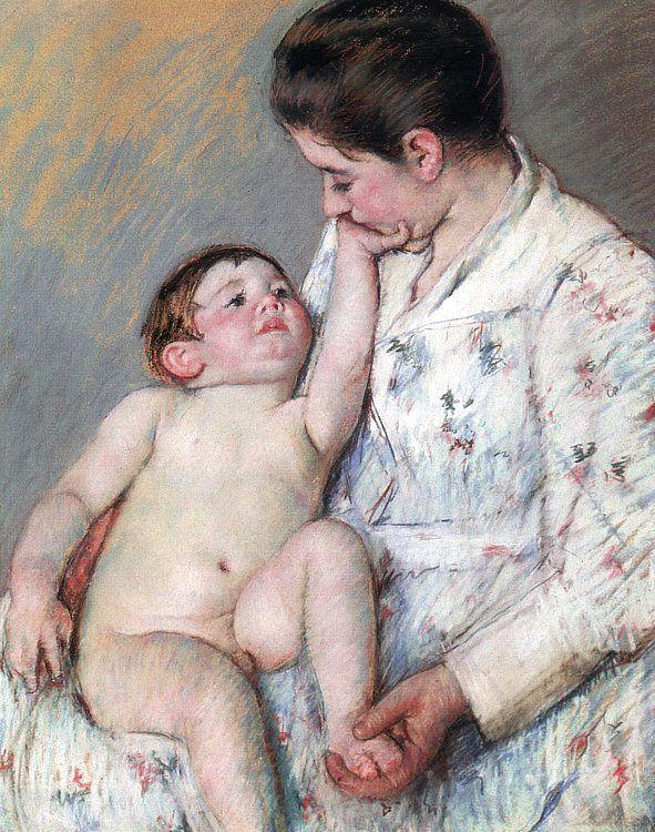 Mary Cassatt The Caress France oil painting art
